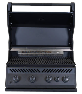 Napoleon Built-In 300 Series 32" įmontuojamas dujinis grilis, juodas – nuotrauka 4