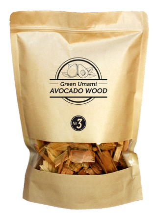 Medžio drožlės SMOKEY OLIVE WOOD Avocado (Avokadas) No.3, 1,7 l, frakcija 2 -3 cm