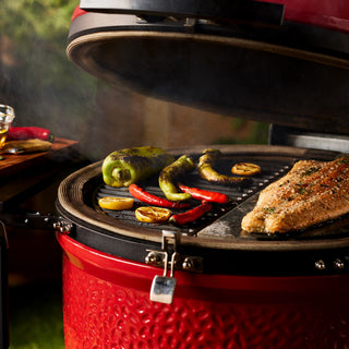 Anglinis kamado grilis Kamado Joe Classic III, Ø 46 cm, raudonas