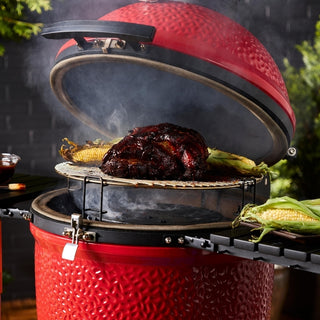 Anglinis kamado grilis Kamado Joe Classic III, Ø 46 cm, raudonas