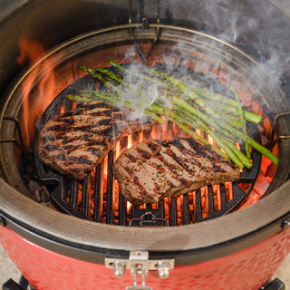 Anglinis kamado grilis Kamado Joe Classic III, Ø 46 cm, raudonas