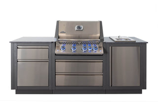 Napoleon OASIS 105 lauko virtuvė su Built-In Prestige 500