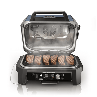 Ninja Woodfire Pro Connect XL, sinine/must - Elektriline väligrill - Image 5