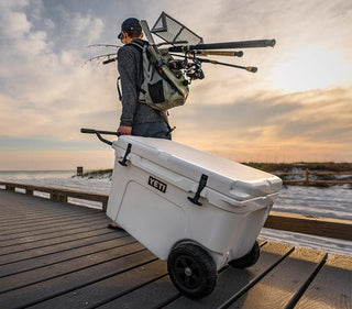 YETI Tundra Haul ratukinė šaldymo dėžė, Tamsiai mėlyna spalva - nuotrauka 17