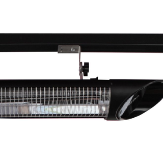 Infraraudonųjų spindulių šildytuvas Veito Blade 2 kW, juodas