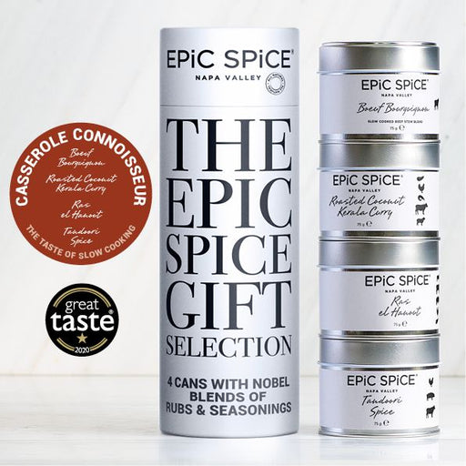 Epic Spice Napa Valley Casserole Connoisseur, Troškiniams, prieskonių rinkinys, 4 vnt