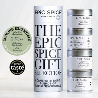 Epic Spice Napa Valley Cooking Essentials, Mediterranean Flavours, spice set, 4 pcs