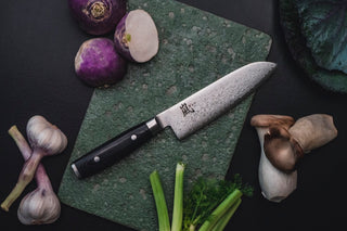 YAXELL RAN | SANTOKU knife 165 mm | 69 sluoksniai VG-10 damasko plienas