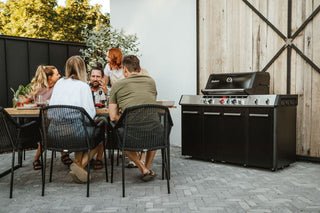 Enders Dujiniai griliai Dujinis Grilis Enders Uniq Pro 3 Ik Kitchen Cruster su Turbo Zona, Juodas/Plieno Spalvos