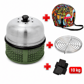 COBB Pro Heritage Travel/Picnic Grill | Zaļa, ogle, Ø 33 cm