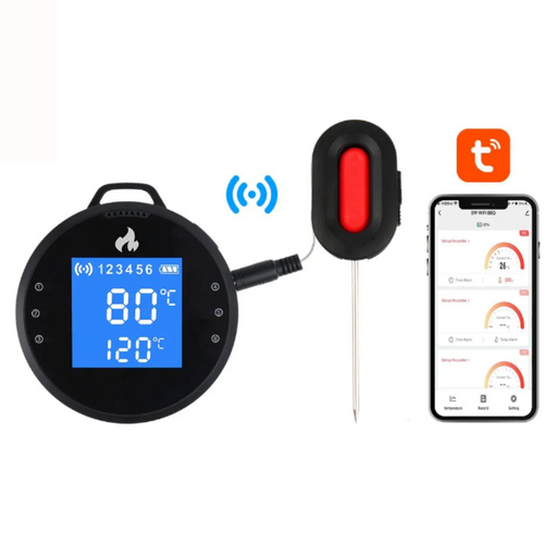 Išmanusis belaidis maisto termometras Feelspot FS01 su Wi-Fi, Tuya