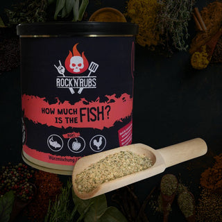 ROCK'N'RUBS Frontline Universalūs Prieskoniai "How much is the Fish" (žuviai), 180 g