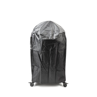 Keraminis kamado grilis GET RED 24, Ø 60 cm, juodas, su dviejų zonų kepimo sistema ir pilna komplektacija