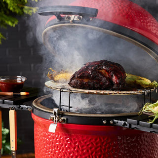 Anglinis kamado grilis Kamado Joe Classic III, Ø 46 cm, raudonas