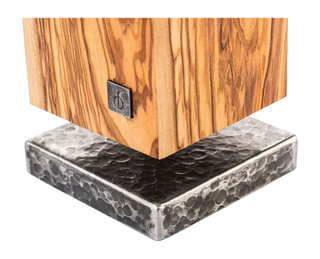 Double-sided magnetic knife stand STYLE DE VIE, walnut