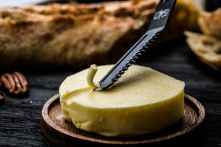 Sūrio ir sviesto peilių rinkinys STYLE DE VIE, 6 vnt., Juodas