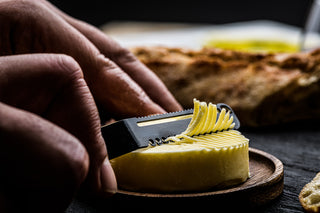 Sūrio ir sviesto peilių rinkinys STYLE DE VIE, 6 vnt., Juodas