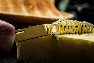 Sūrio ir sviesto peilių rinkinys STYLE DE VIE, 6 vnt., Auksas