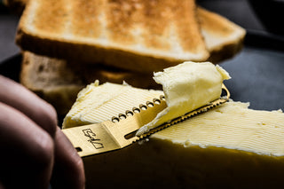 Sūrio ir sviesto peilių rinkinys STYLE DE VIE, 6 vnt., Auksas