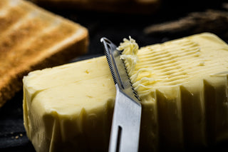 Sūrio ir sviesto peilių rinkinys STYLE DE VIE, 6 vnt., Sidabras