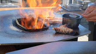 Daugiafunkcė lauko kepsninė-orkaitė Augoust Four-grill Gastronomique