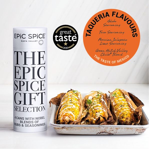 Epic Spice Napa Valley Taqueria Flavours, Meksikos Skoniai, prieskonių rinkinys, 4 vnt