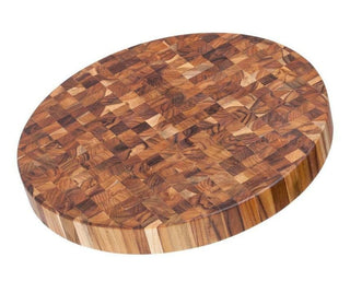 Teakhaus Pjaustymas ir smulkinimas Pjaustymo ir serviravimo lentelė Teakhaus Butcher Block, apvali 56