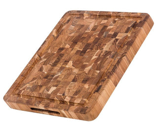 Teakhaus Pjaustymas ir smulkinimas Pjaustymo lentelė Teakhaus Butcher Block Medium Thick, 40.5 x 30.5 x 4 cm