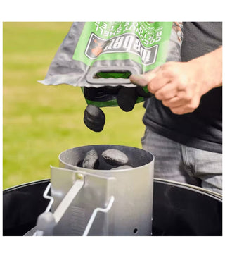 WEBER Kuras Presuoti kokoso anglies briketai WEBER, 8 kg