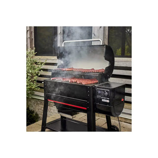 WEBER SEARWOOD XL 600 granulu grils - kūpinātājs