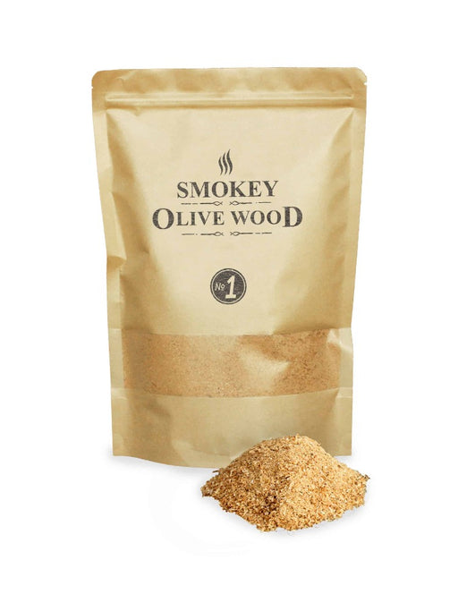 Medžio dulkės šaltam rūkymui SMOKEY OLIVE WOOD Olive (Alyvmedis) No.1, 1,5 l