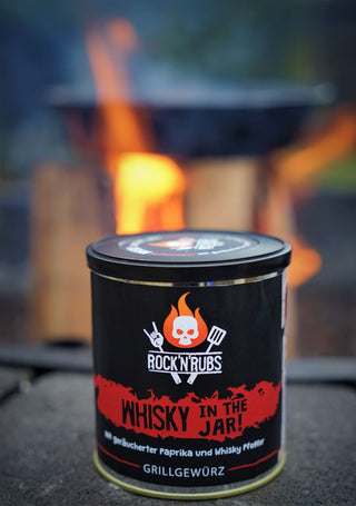 ROCK'N'RUBS Frontline Whisky In The Jar All Purpose Seasoning, 140 g