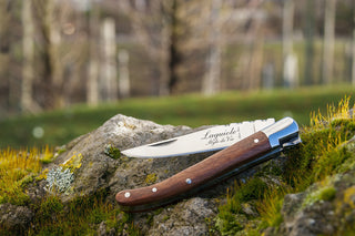 Pocket knife LAGUIOLE by STYLE DE VIE, mahogany