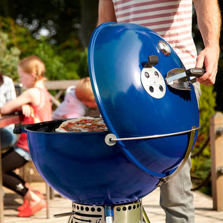 WEBER Master-Touch charcoal grill with GBS system Ø 57 cm, ocean blue