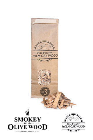 Holmo ąžuolo drožlės SMOKEY OLIVE WOOD, 500 ml