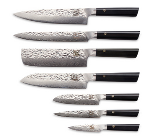 Japanese Damascus steel knife OLEIO Zayiko, Kuro, Chef, 20,3 cm