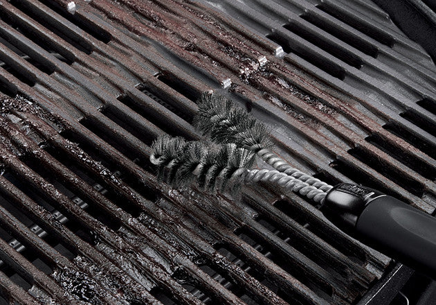 WEBER šepetėlis grotelių valymui, 27 cm - kepsninės, griliai, rūkyklos - GRILIAI.LT
