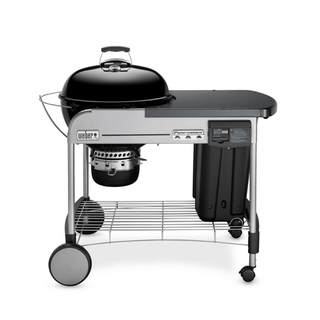 Anglinis grilis WEBER Performer DELUXE su GBS sistema, laikmačiu ir dujiniu anglių uždegimu, Ø 57 cm Угольный гриль WEBER Performer DELUXE с системой GBS, таймером и газовым розжигом, Ø 57 см