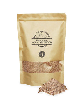 Wood dust for cold smoking SMOKEY OLIVE WOOD Holm Oak No.1, 1,5 l