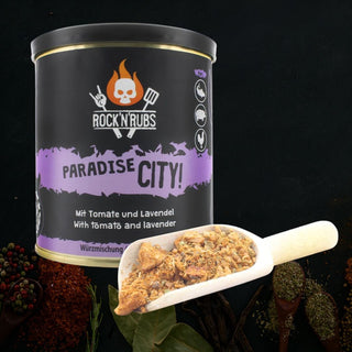 Rock 'N' Rubs Prieskoniai ir malūnėliai ROCK'N'RUBS Frontline Universalūs Prieskoniai "Paradise City", 140 g