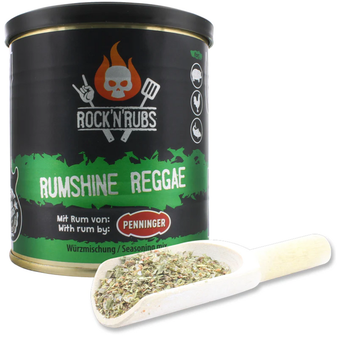 ROCK'N'RUBS Silverline Universalūs prieskoniai "Rumshine Reggae", 90 g