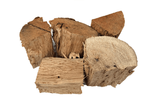 Smokey Olive Wood Rūkinimas Medžio gabaliukai SMOKEY OLIVE WOOD Holm Oak (Holmo ąžuolas) No.5, 5kg, Frakcija: 10-15cm