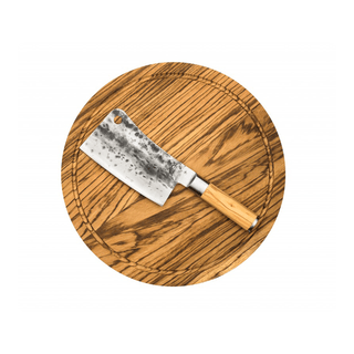 STYLE DE VIE Pjaustymas ir smulkinimas Japoniško plieno kapoklė-smulkintuvas STYLE DE VIE Olive Forged, Cleaver
