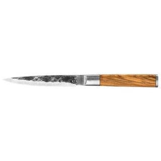 STYLE DE VIE Pjaustymas ir smulkinimas Japoniško plieno peilis STYLE DE VIE Olive Forged, Utility, 12,5 cm (universalus)