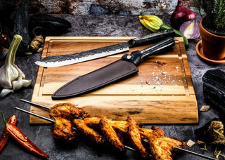 STYLE DE VIE Pjaustymas ir smulkinimas Šakė STYLE DE VIE Churrasco Forged, Olive, 70 cm