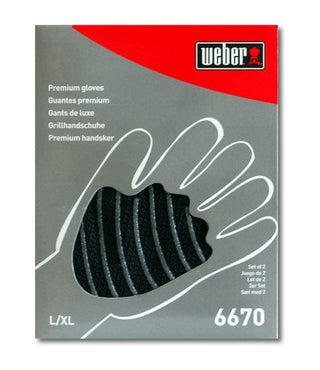 WEBER Clothing Heat-resistant gloves WEBER Premium (S/M size)