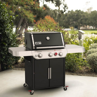 WEBER Dujiniai griliai Dujinis grilis WEBER Genesis E-325s, su skrudinimo zona, juodas