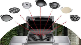 WEBER Dujiniai griliai Dujinis grilis Weber Spirit E-315 GBS, juoda