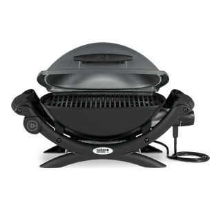 WEBER Elektriniai griliai Elektrinis grilis WEBER Q 1400 su ketaus grotelėmis 43 x 32 cm, 2,2 kW