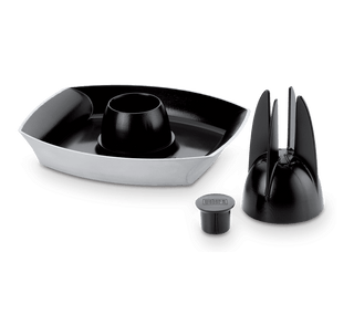 WEBER Dishes Roasting dish WEBER Deluxe Poultry Roaster, chickens, 26 x 21 x 11 cm